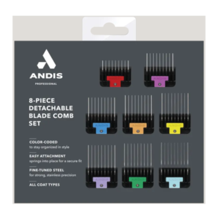 Andis 8-Piece Detachable Blade Comb Set